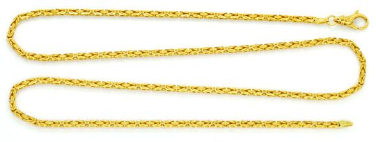 Foto 1 - Königskette massive Goldkette Gelbgold 18K, 61cm, K2111