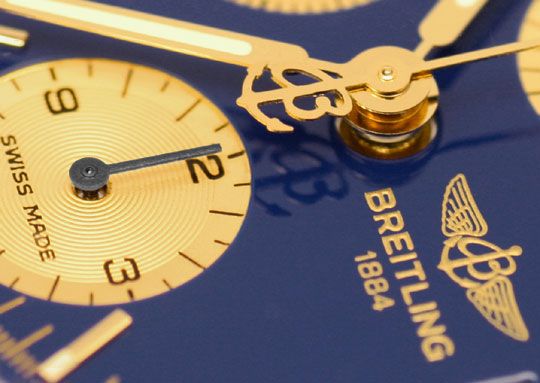 Foto 3 - Breitling Uhr Chronomat Windrider 1884 Stahlgold Topuhr, U1228